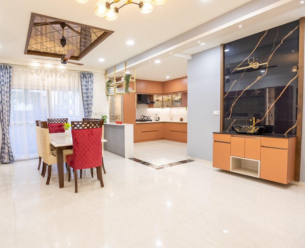 Hyderabad Homes: Exploring 3 BHK Interior Design Cost and Trend in Hyderabad
